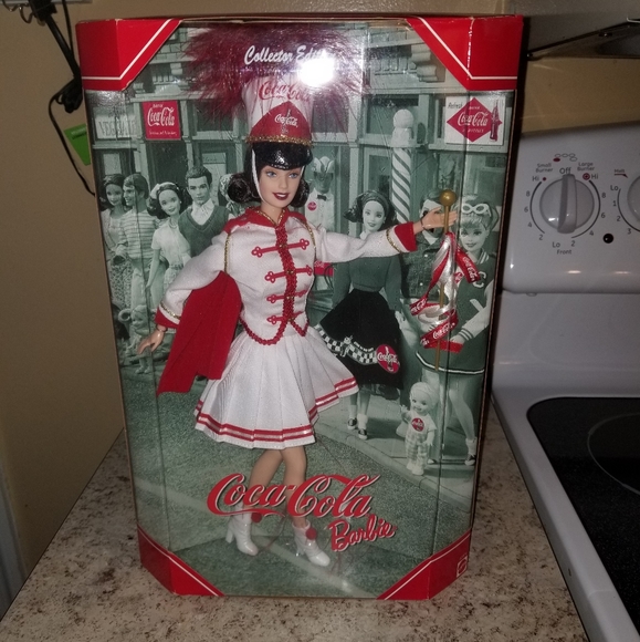 Coca Cola Other - 2001 Coca Cola Majorette Barbie Doll